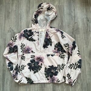 Thread & Supply Lightweight Pullover Windbreaker Jacket Sz L